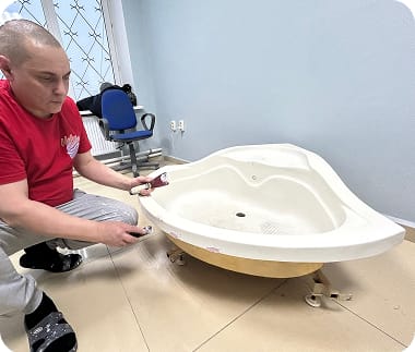 Реставрация ванны в Уфа
